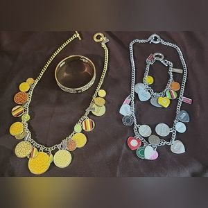 Coach jewelry & scarf bundle